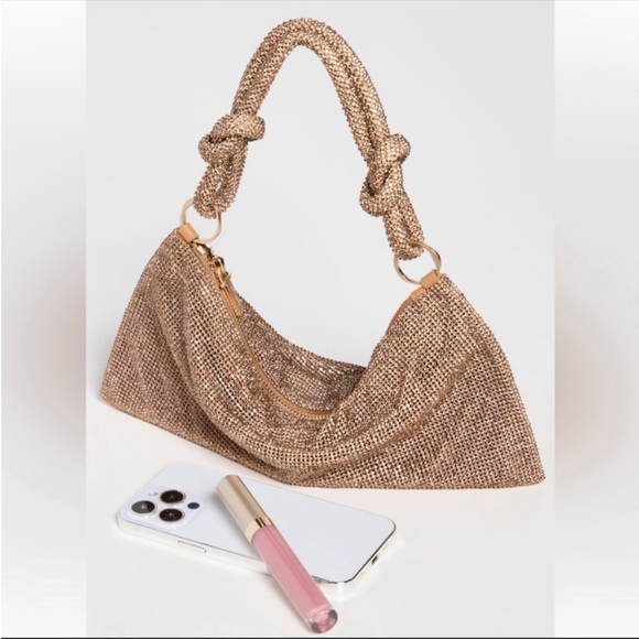 Final price drop!  CULT GAIA HERA NANO BAG IN CHAMPAGNE - Picture 4 of 12